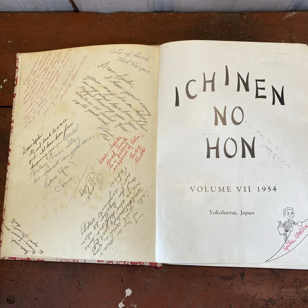 1954 YOKOHAMA YO-HI American High‎ School Yearbook Yokohama, JAPAN Vol II